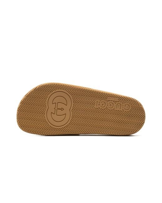 Gucci Black Slides "Interlocking G" 655461Jfa00"
