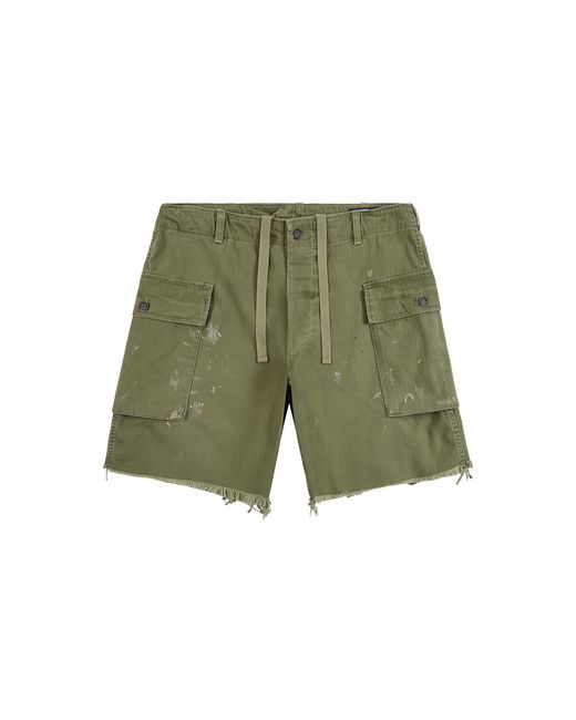 Polo Ralph Lauren Green Drawstring Cargo Shorts "Garden Trail" 710P08215001" for men
