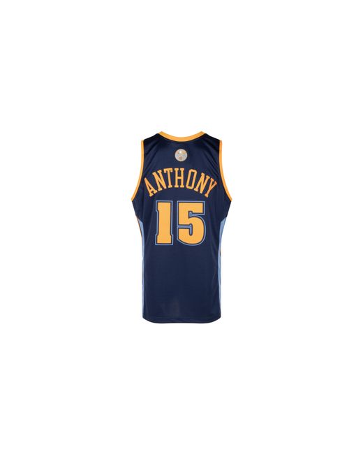 Mitchell & Ness Black Authentic Jersey "Nba Denver Nuggets 2006 Carmelo Anthony" Ajy4Gs20031 Dnunavy06Can" for men