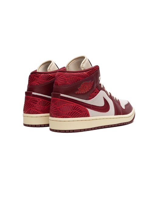 Nike Red Air 1 Mid "Tiki Leaf" Dz2820 601"