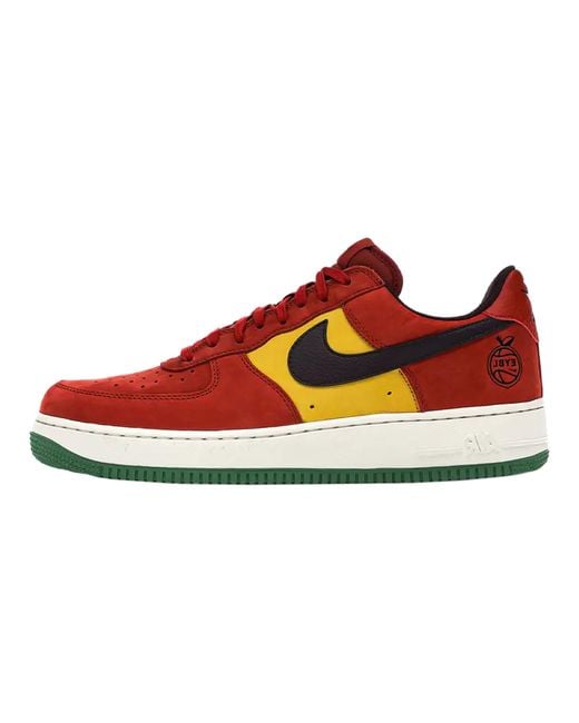 Nike Black Air Force 1 Retro "Eybl Dragon" Aj1872 600" for men