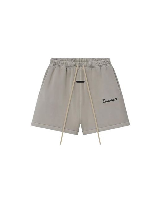 Fear Of God Black Training Classic Fit Shorts "Faded Seal" 160Sp264103F" for men