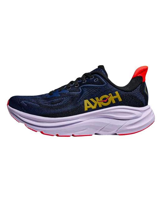 Hoka One One Blue Clifton 10 "Midnight Starlight Glow" 1162031 Mlst"
