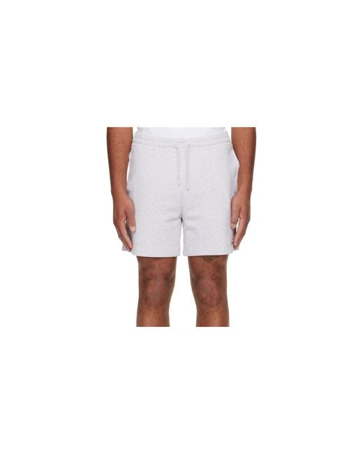 Casablanca Black Pvc Patch Marle Jersey Sweatshorts 252195M193024" for men