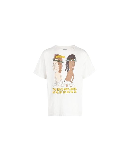 SAINT Mxxxxxx Black Holy And Virtuous T-Shirt Sm A23 0000 C2" for men