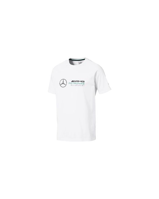 PUMA Black Mercedes Amg Petronas Logo Tee 577409 05" for men