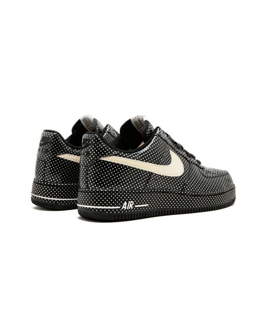 Nike Black Air Force 1 Premium '07 Mns Swan" 315186 013"