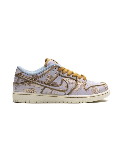 Nike Black Sb Dunk "Pastoral Print" Fn5880 001" for men