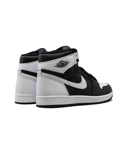 Nike Black Air 1 Retro High Og "reverse Panda" Shoes for men