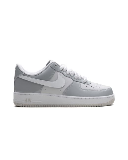 Nike Gray Air Force 1 Low '07 Lv8 "Wolf Vast" Hv9405 001" for men