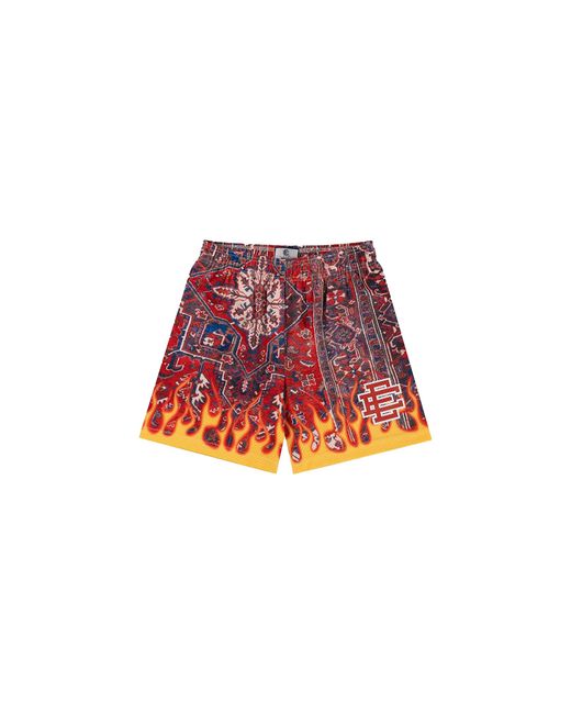 Eric Emanuel Red Ee Basic Shorts Flame" Ee085" for men