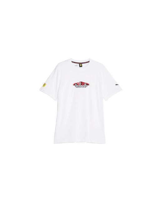 PUMA Black Ferrari Race Graphic Tee 1 620947 03" for men