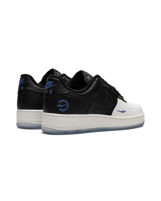 Nike Black Air Force 1 Low "Tinaj" Fq2103 001" for men