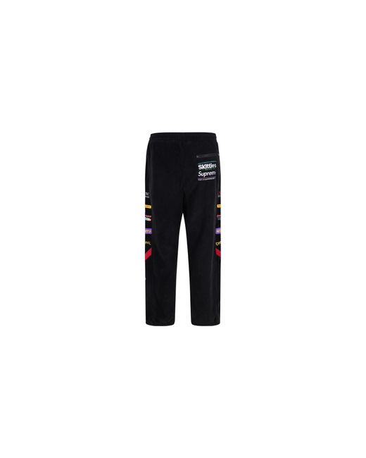 Supreme Black Skittles Polartec Pant Su280"