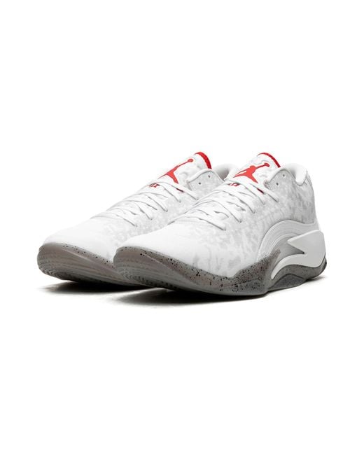 Nike Black Air Zion 3 "white/university Red" Shoes