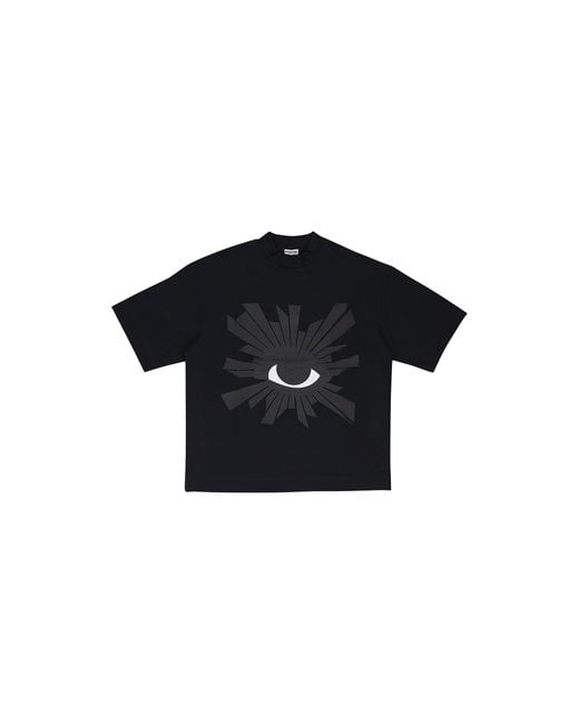 House of Errors Black All Seeing Heavyweight T-Shirt Hoe Tsh Ash Blc" for men