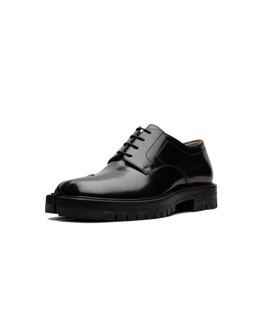 Maison Margiela Black Tabi County Lace-Up S57Wq0188P3827H8396" for men