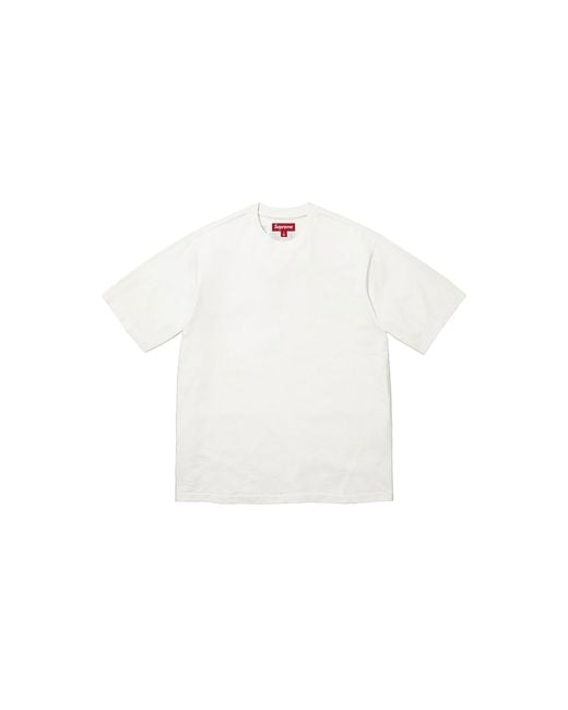 Supreme Black Rhinestone Script S/S Top "Ss26