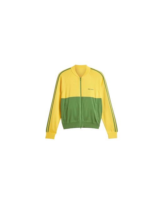 Adidas Black Nylon Knit Track Top Bold "Wales Bonner X for men