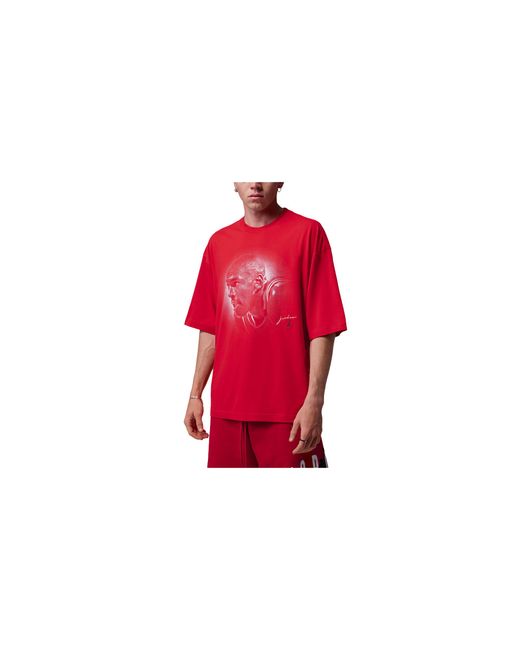 Nike Red Flight Essentials Graphic T-Shirt If3123 100" for men