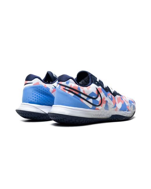 Nike Blue Court Air Zoom Vapor Cage 4 Cd0431 406"