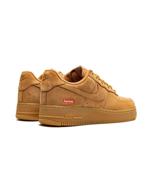 Nike Black Air Force 1 Low Sp "Supreme for men