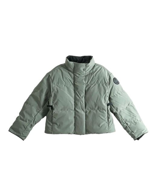 Canada Goose Green Grandview Cropped Jacket "Sagebrush" 2266Wb 852"