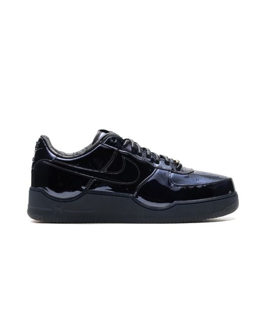 Nike Black Air Force 1 Low "Lebron James Patent" Io6129 001" for men