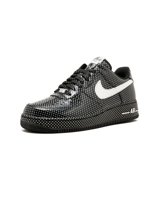 Nike Black Air Force 1 Premium '07 Mns Swan" 315186 013"