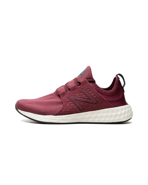 New Balance Purple Fresh Foam Cruz "Oxblood" Mcruzhm" for men