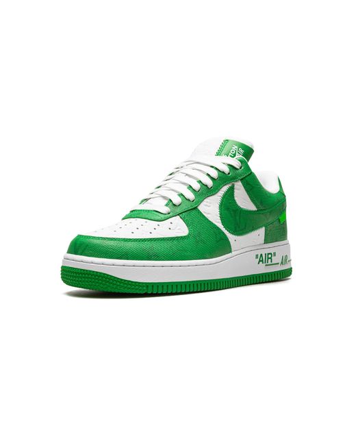 Nike Green Louis Vuitton Air Force 1 Low "Virgil Abloh for men