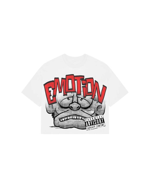 Mixed Emotions Black Monster Cropped T-Shirt Mixe031" for men