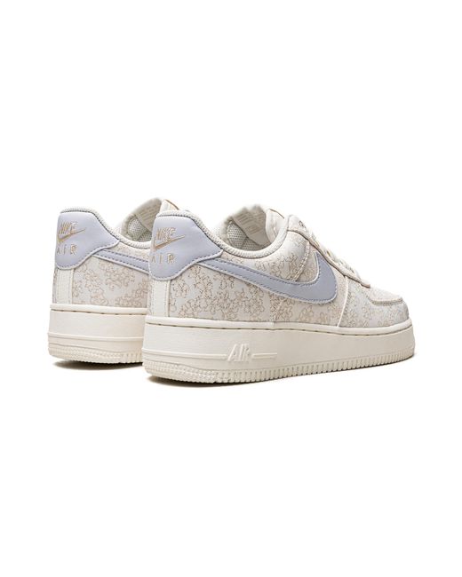 Nike Black Air Force 1 '07 Se Jacq "Flower Embroidery" Dr6402 900"