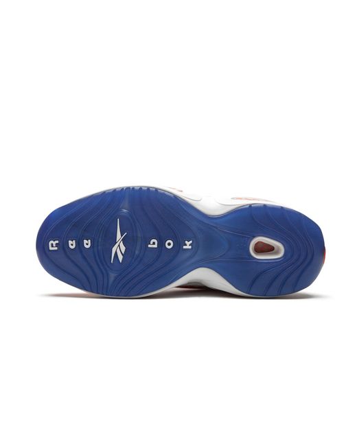 Reebok Black Question Low "Patent Vivid" Fx4999" for men