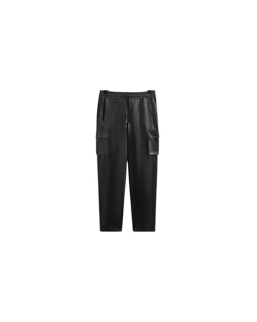 Kith Black Leather Sennet Ii Cargo Pants Khm060468 001" for men