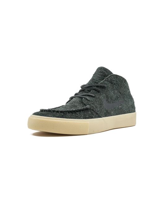 Nike Sb Zoom Stefan Janoski Mid Crafted Skate Shoe (black) for men