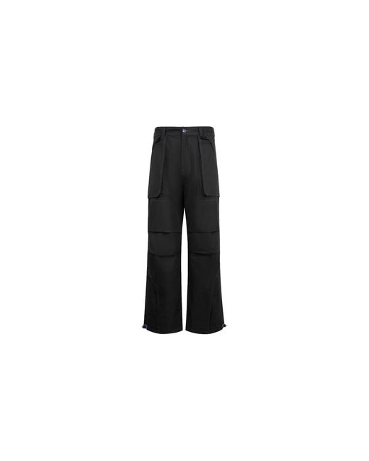 Pleasures Black Velocity Tactical Pants P25W030- for men