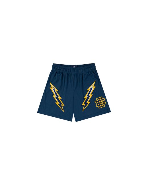Eric Emanuel Blue Ee Basic Shorts "Dark Denim/ Bolt" Ee077" for men