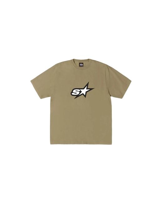 Stussy Black Speedway T-Shirt "Army" 1905123 Army" for men