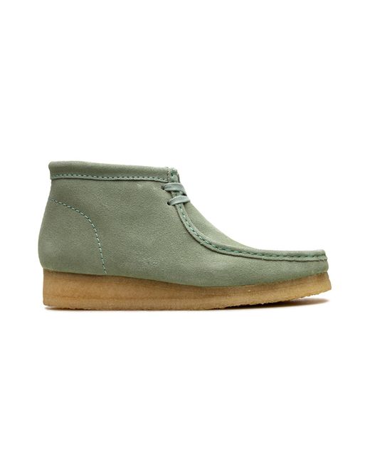 Clarks Green Wallabee Boot "Mint" 26169732" for men