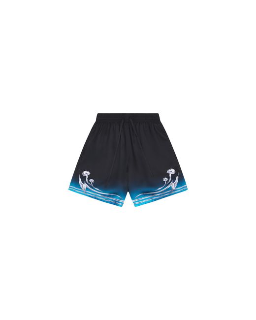 Casablanca Black Blades Silk Short Aw25 Tr 012 04" for men