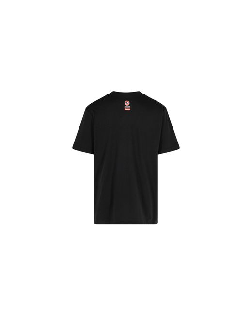 Supreme Black Ducati Bike T-Shirt "Ss24" Su507"