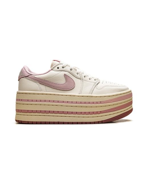Nike Black 1 Low Triple Stack "Pale Ivory Iced Carmine" Hv8288 101"