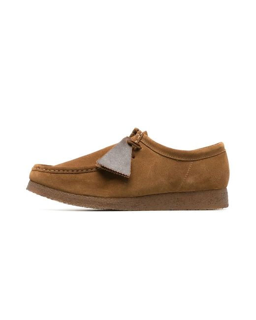 Clarks Black Wallabee Boot "Cola" 55518" for men
