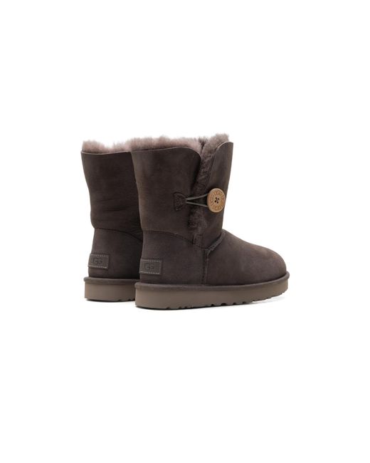 Ugg Black Bailey Button 2 "Thunder Cloud" 1016226 Tcld"