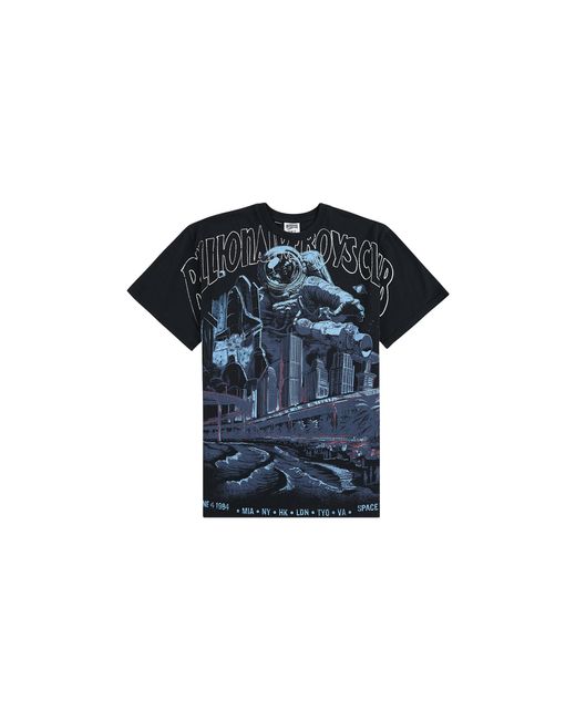 BBCICECREAM Black Space Expo T-Shirt "Jet Set" 861 2317 Jet" for men