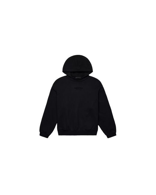 Fear Of God Black Essential Hoodie 192Bt232050F" for men