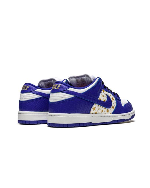 Nike Blue Sb Dunk Low "Supreme for men