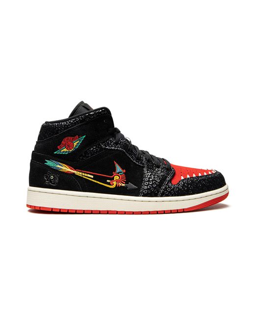 Nike Black Air 1 Mid Se "Siempre Familia" Dn4904 001" for men