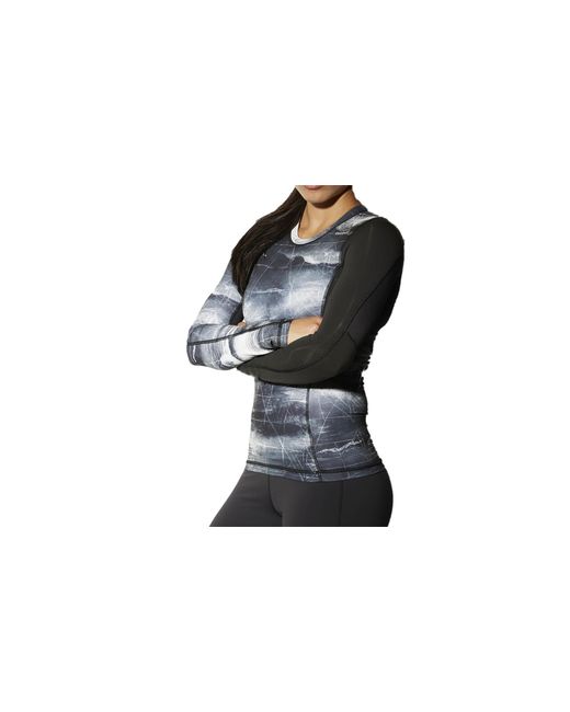 Reebok Black Combat Longsleeve Rashguard "Skull" S96554"